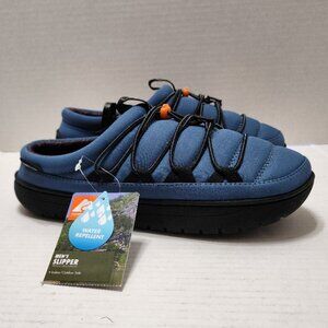 New Ozark Trail Men's Outdoor Camp Scuff Slippers - Blue - Size 10